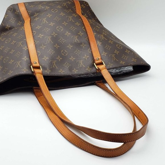 100% Authentic Louis Vuitton Sac Shopping Brown Monogram Tote Bag - Picture 8 of 15